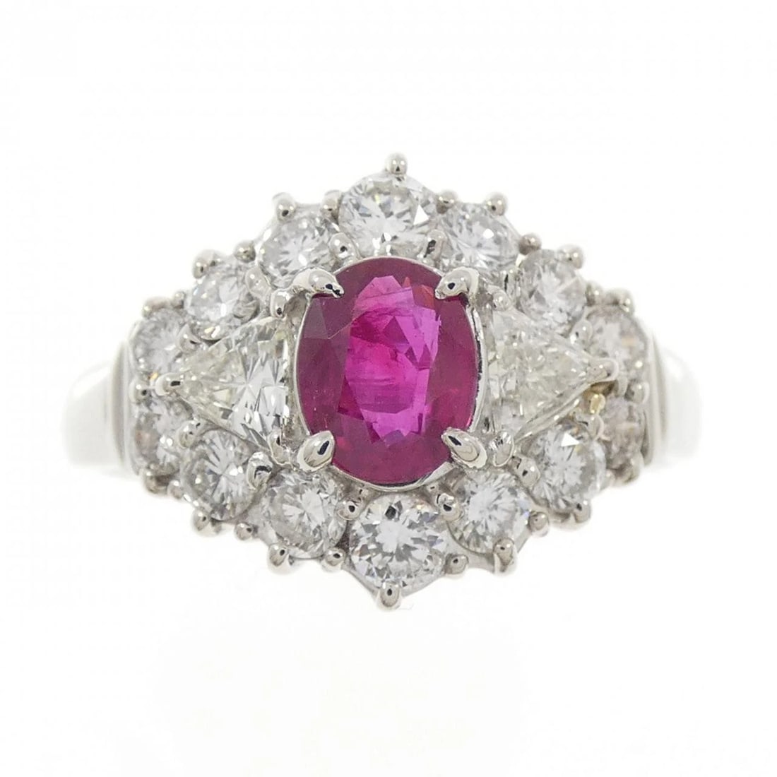 PT900 RUBY RING - 2