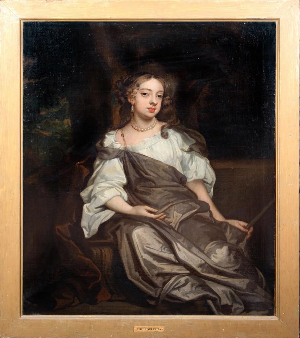 PORTRAIT OF A GIRL OIL PAINTING (1 of 11)