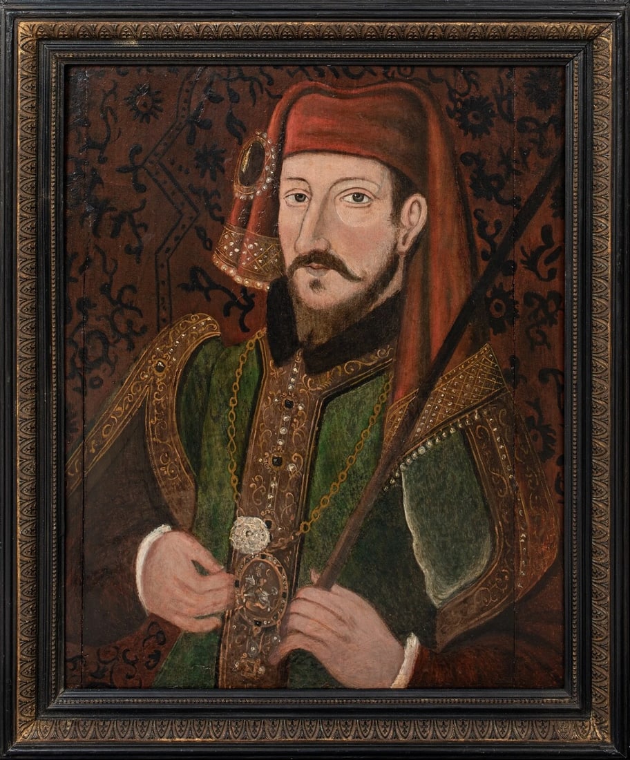 PORTRAIT OF HENRY IV, KING OF ENGLAND OIL PAINTING (1 of 10)