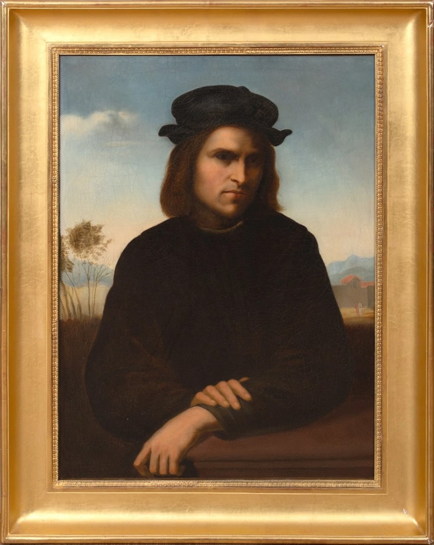 PORTRAIT OF A MAN OIL PAINTING (1 of 10)