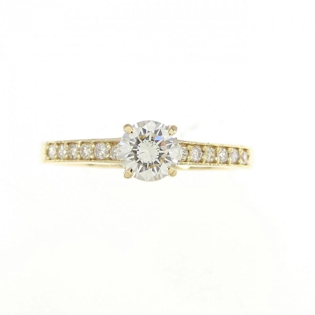 K18YG DIAMOND RING - 2