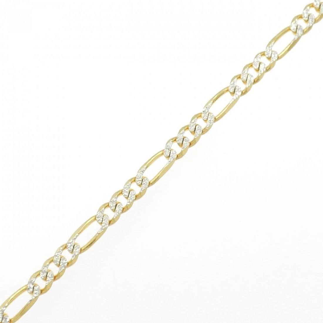 18KTYG 18KTWG BRACELET: 18KTYG 18KTWG Bracelet Brand: Unbranded Type: Bracelet Material: 18KT Yellow Gold 18KT White Gold, Color: yellow gold Size: 18cm ActualSizeMax W: 3.7mm Accessories: None Accessories Notice:
