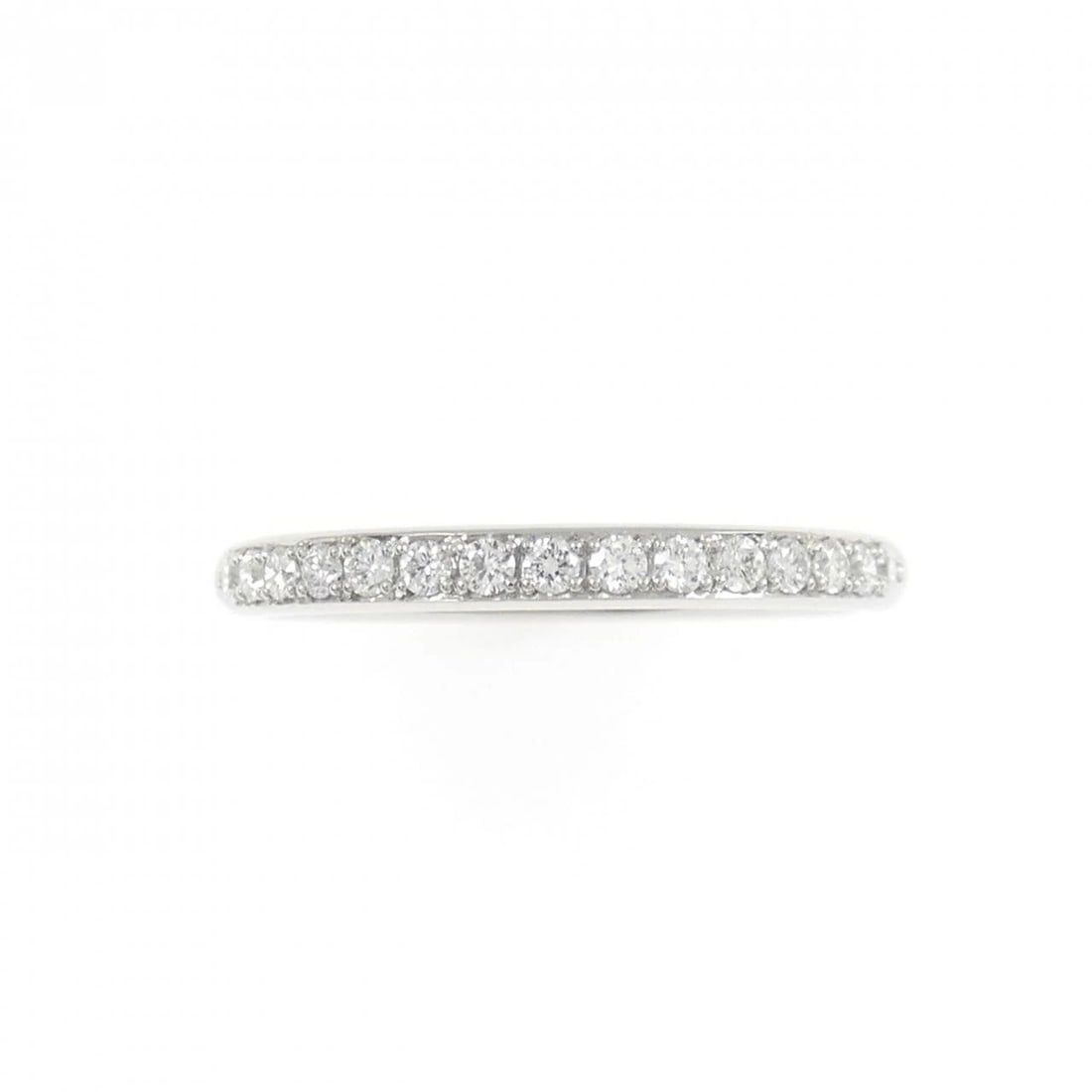 PT950 HALF ETERNITY DIAMOND RING - 2