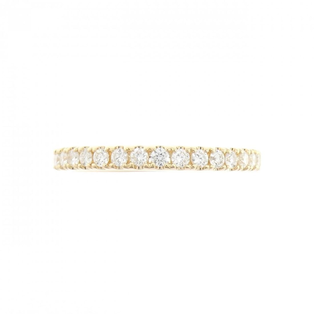 K18YG DIAMOND RING: K18YG Diamond Ring Brand: Unbranded Type: Ring Material: K18 Yellow Gold, Main Stone/Creation Natural Color: yellow gold Size: 6.5US Accessories: None Accessories Notice: When purchasing