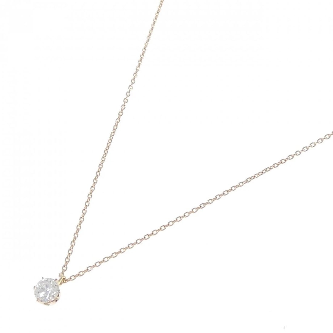 K18PG DIAMOND NECKLACE - 2