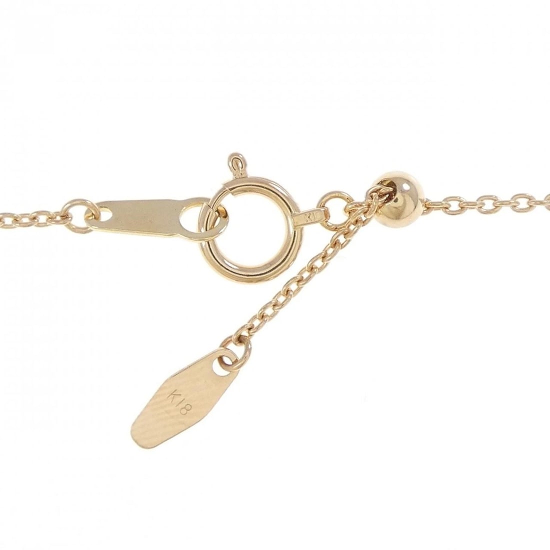 K18PG DIAMOND NECKLACE - 4