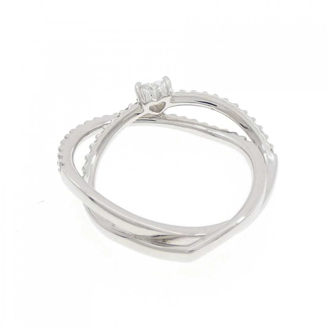 PT900 HEART DIAMOND RING - 3