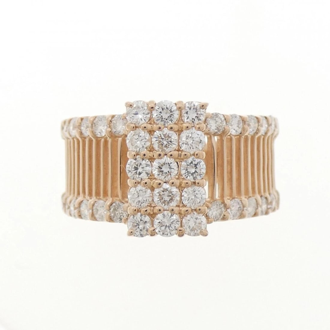 K18PG DIAMOND RING - 2