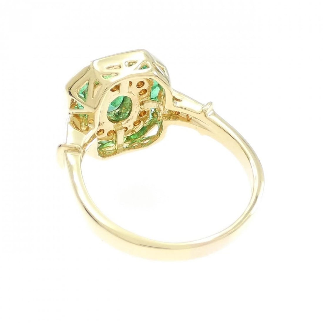 750YG EMERALD RING - 3