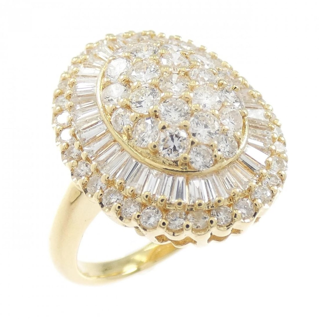 K18YG DIAMOND RING (1 of 3)