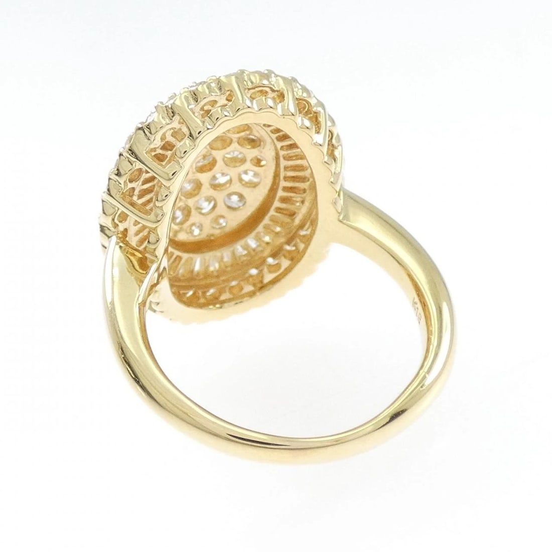 K18YG DIAMOND RING - 3