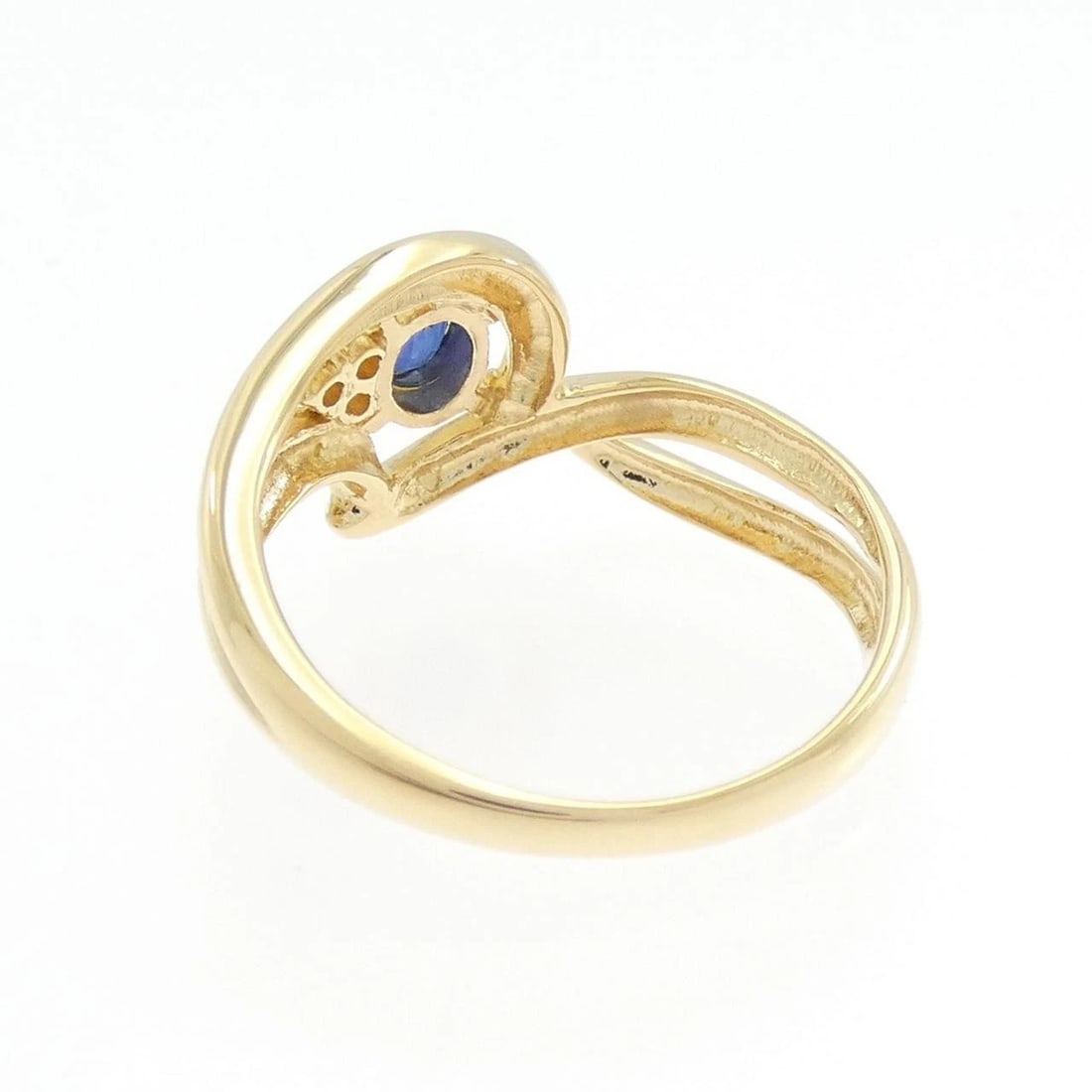 K18YG SAPPHIRE RING - 3