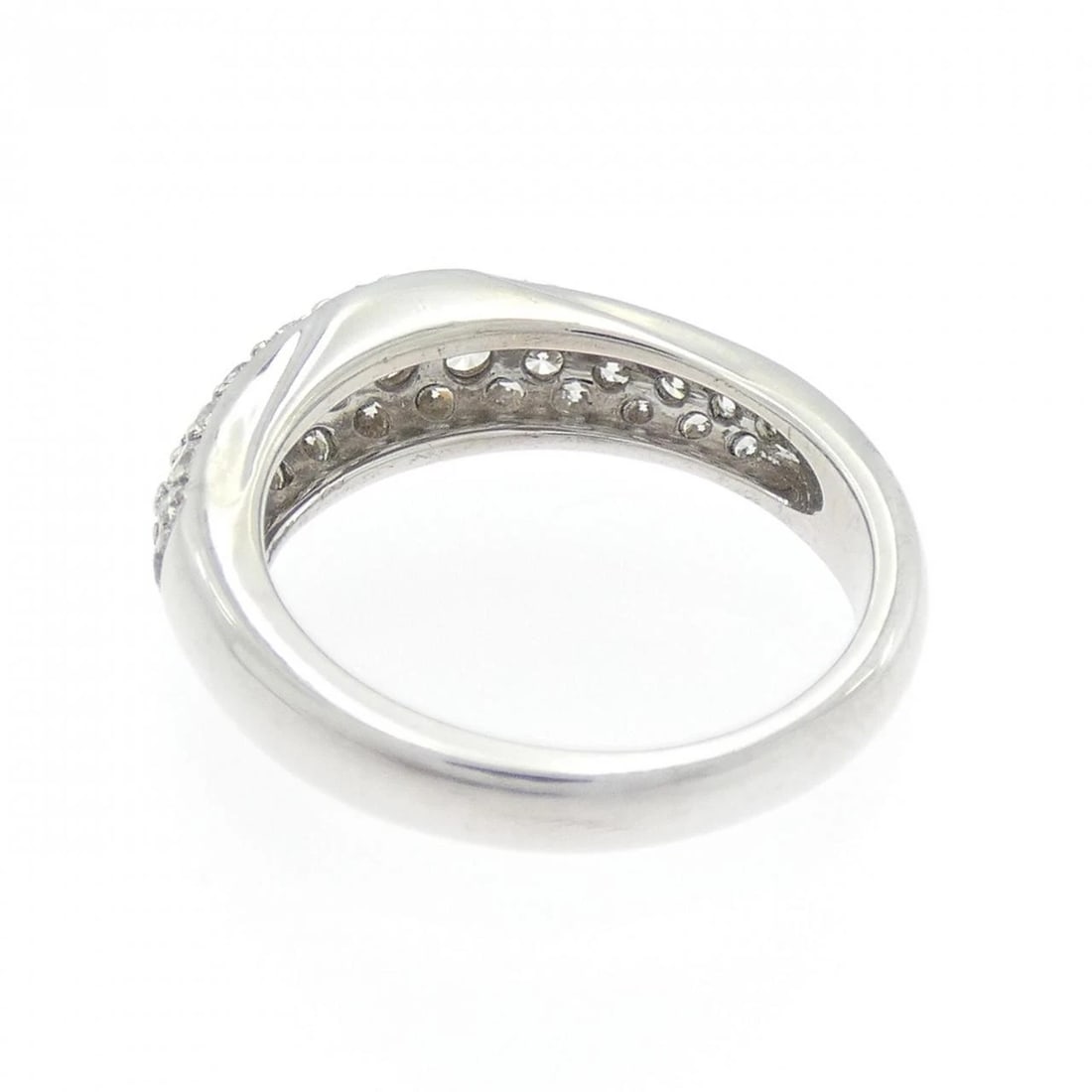 PT900 PAVE DIAMOND RING - 2