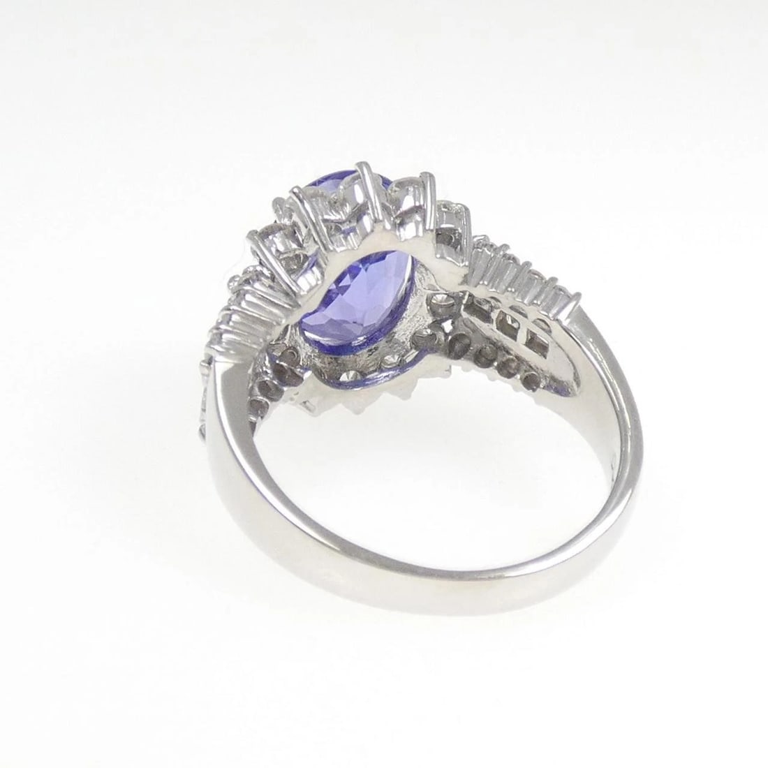 PT900 TANZANITE RING - 3