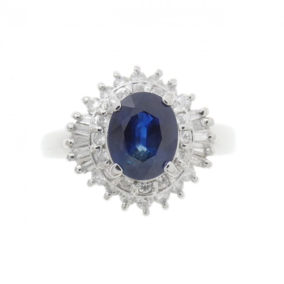 PT900 SAPPHIRE RING - 2