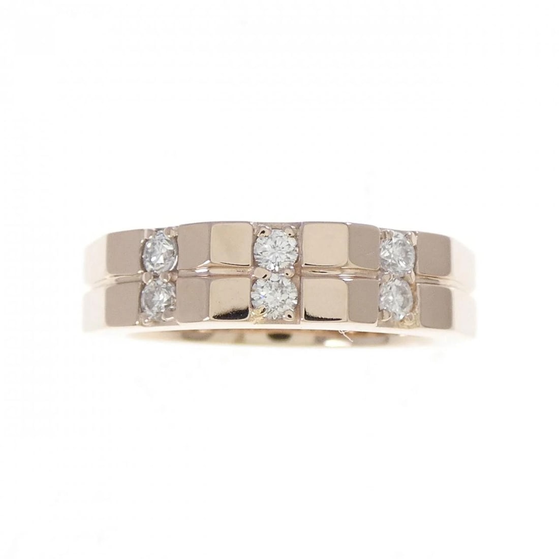 K18PG DIAMOND RING - 2
