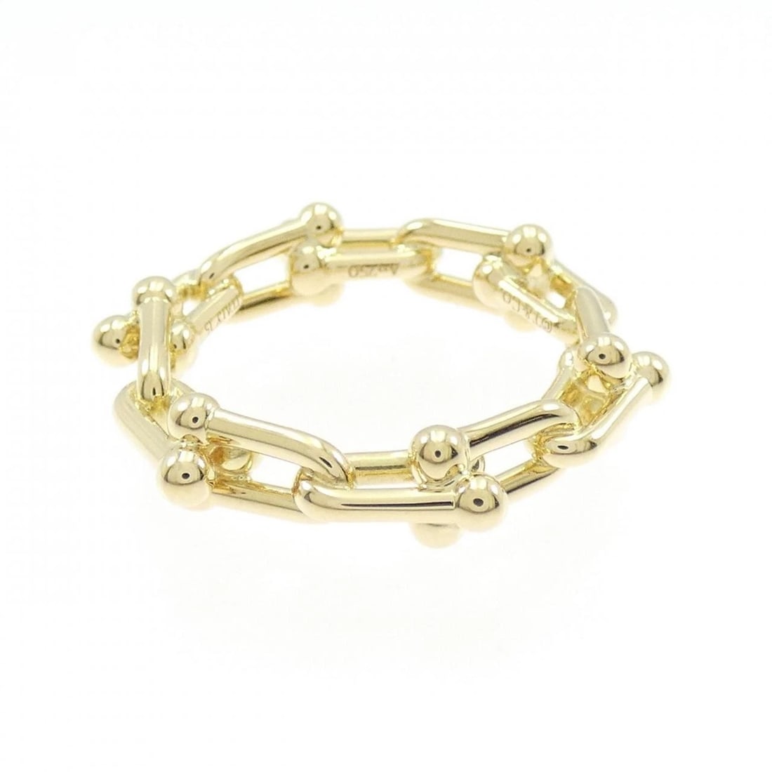 TIFFANY & CO. HARDWARE MICRO LINK RING - 2