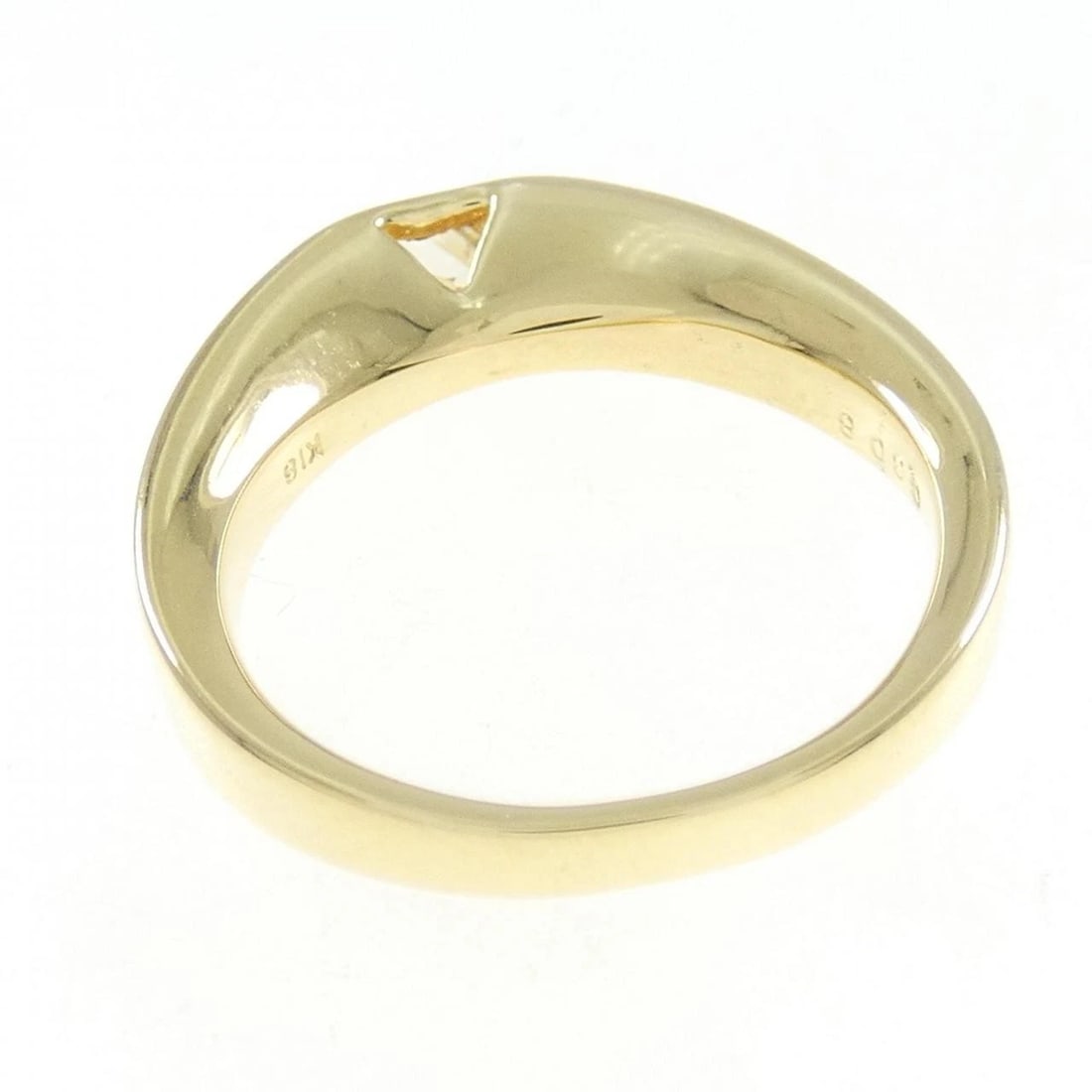 K18YG DIAMOND RING - 2