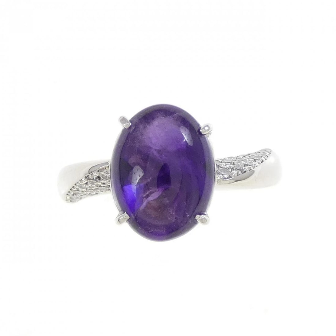 PT900 AMETHYST RING - 2