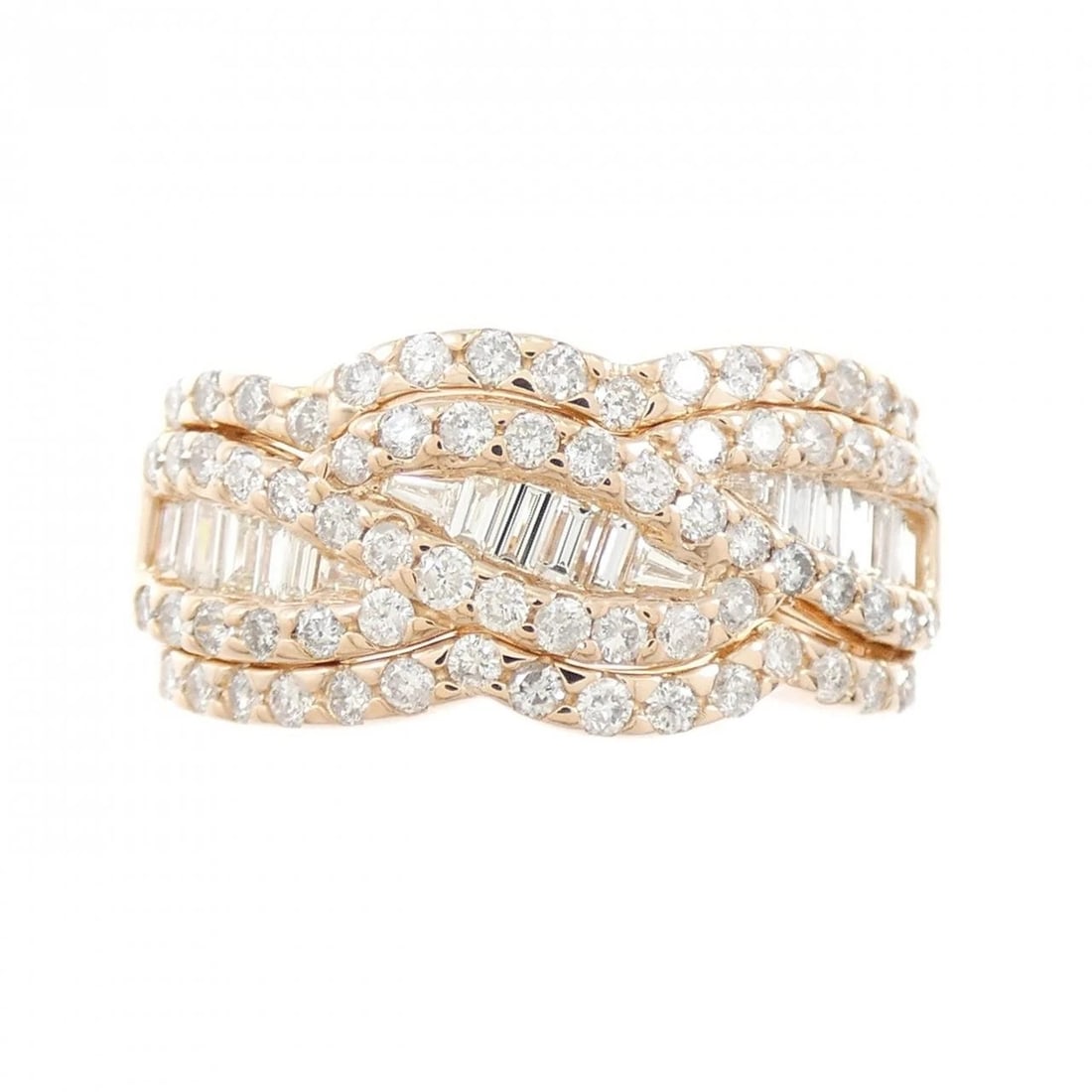 K18PG DIAMOND RING - 2