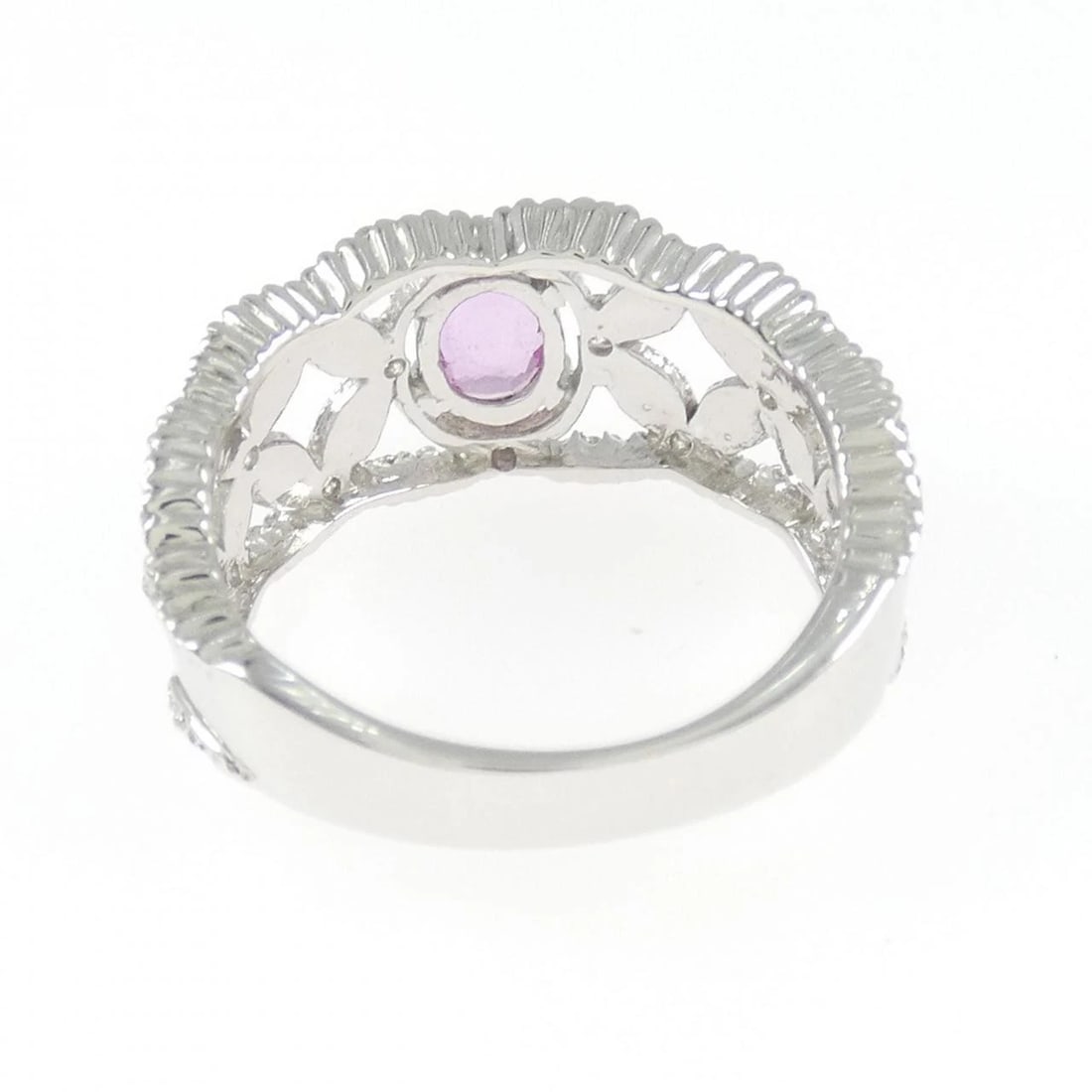 K18WG SAPPHIRE RING - 3