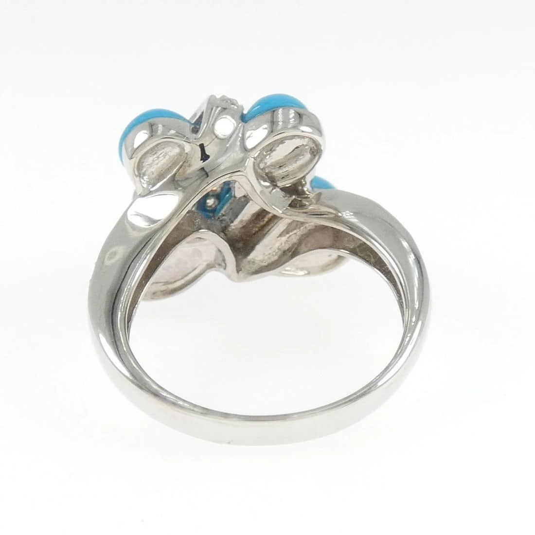 K18WG TURQUOISE RING - 3