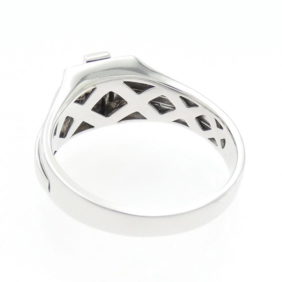 K18WG DIAMOND RING - 3