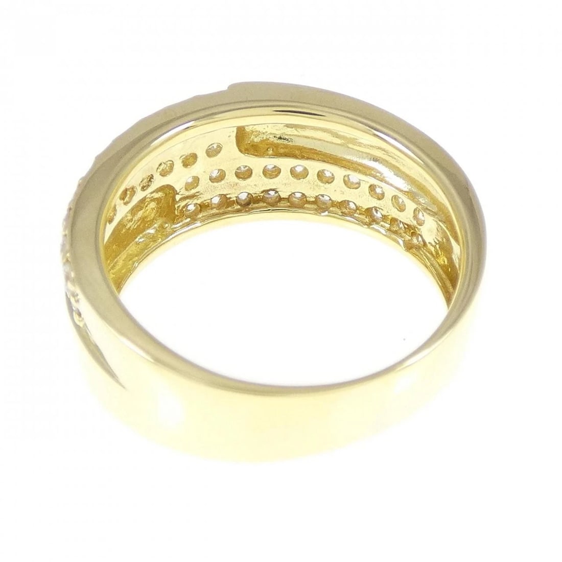 K18YG DIAMOND RING - 3