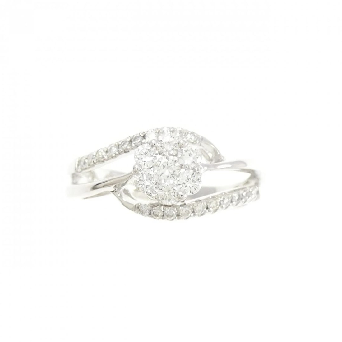 750WG DIAMOND RING - 2