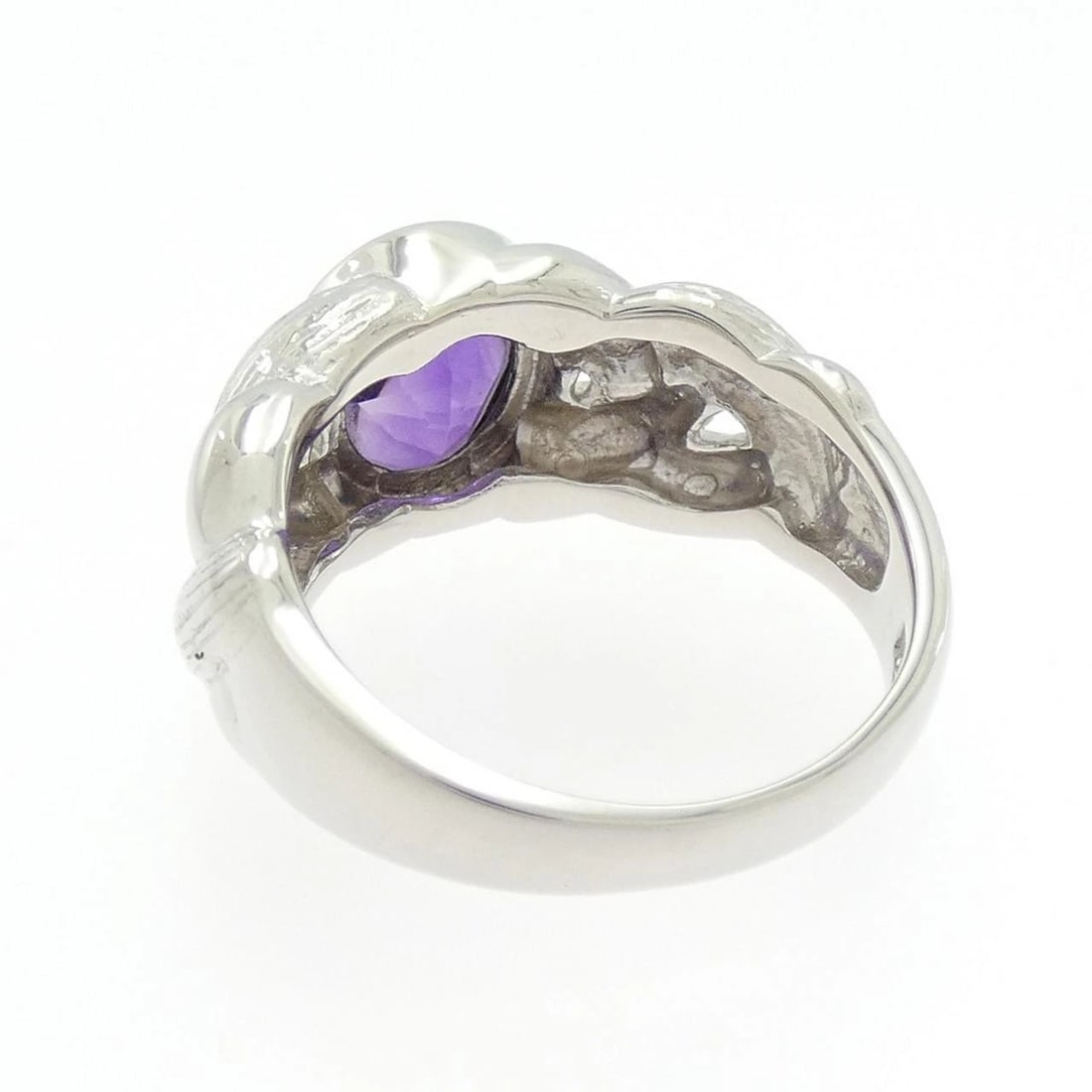 PT900 AMETHYST RING - 3