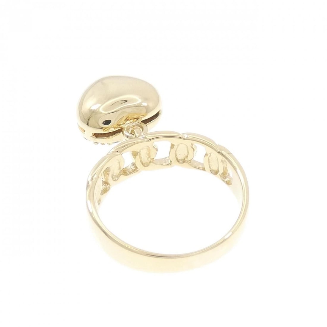 K18YG HEART RUBY RING - 3