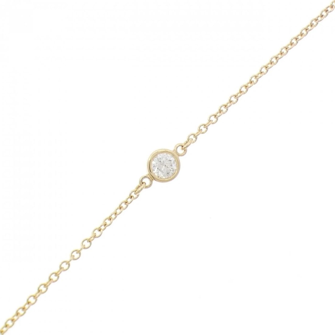 TIFFANY & CO. BY THE YARD BRACELET: Tiffany & Co. By the Yard Bracelet Brand: Tiffany Type: Bracelet Material: 750 Yellow Gold, Main Stone/Creation Natural Color: Yellow Gold Size: 18cm,ActualSize Diameter: 3.8mm Accessories: