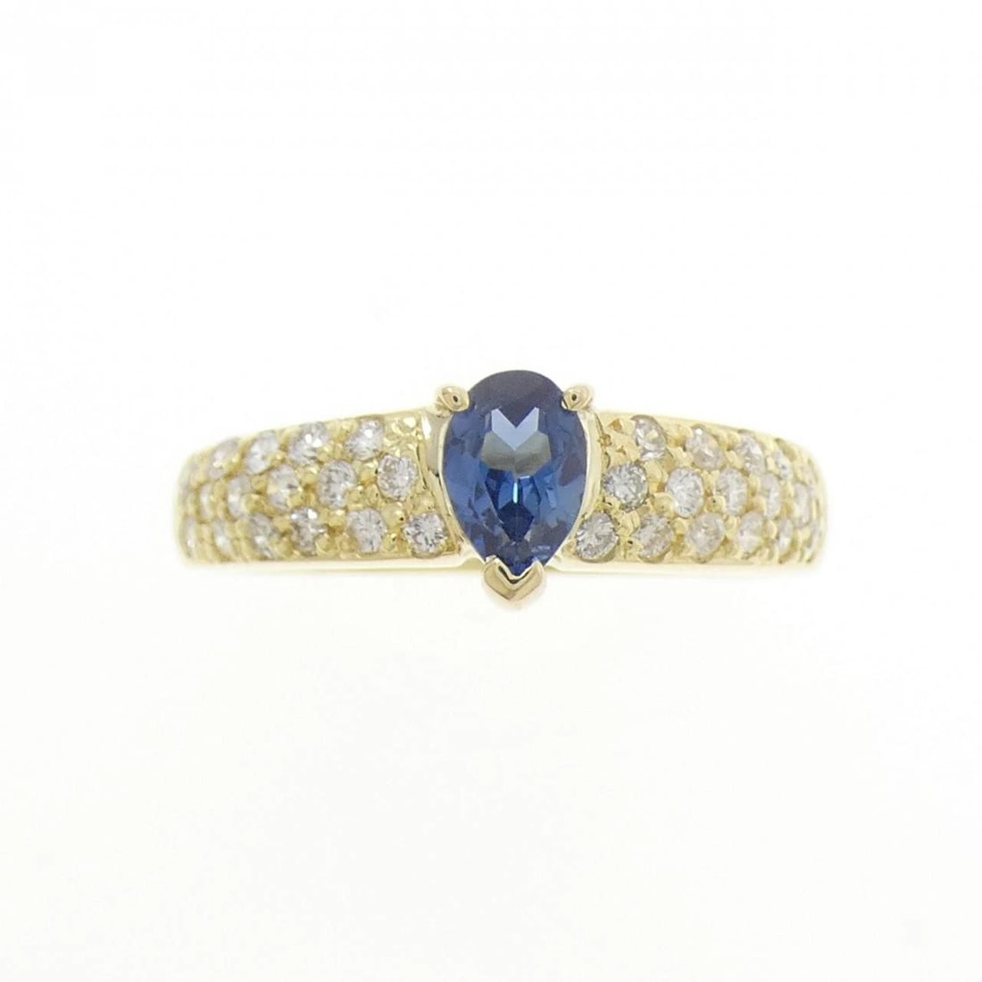 K18YG SAPPHIRE RING - 2