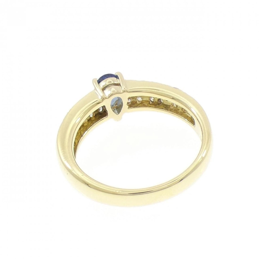 K18YG SAPPHIRE RING - 3