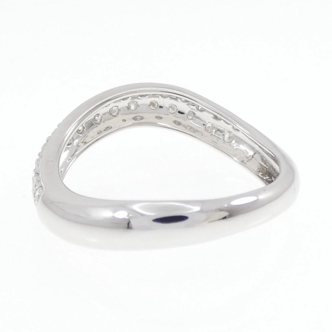 K18WG DIAMOND RING - 3