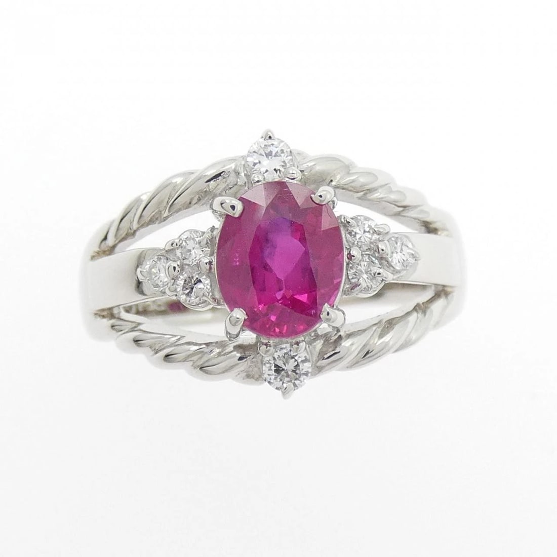PT900 RUBY RING - 2