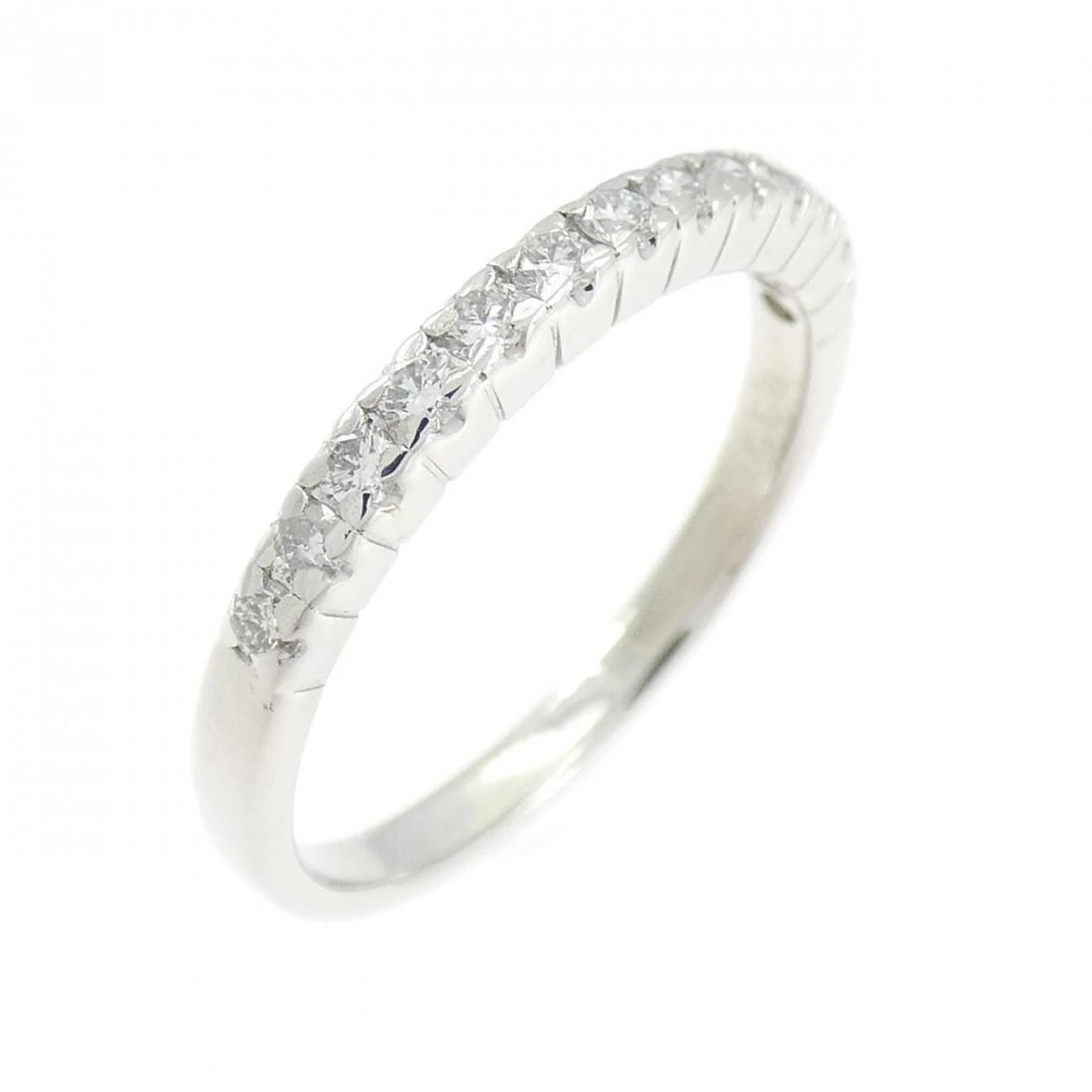 PT900 DIAMOND RING: PT900 Diamond Ring Brand: Unbranded Type: Ring Material: Platinum 900, Main Stone/Creation Natural Color: platinum Size: 7US Accessories: None Accessories Notice: When purchasing pre-owned