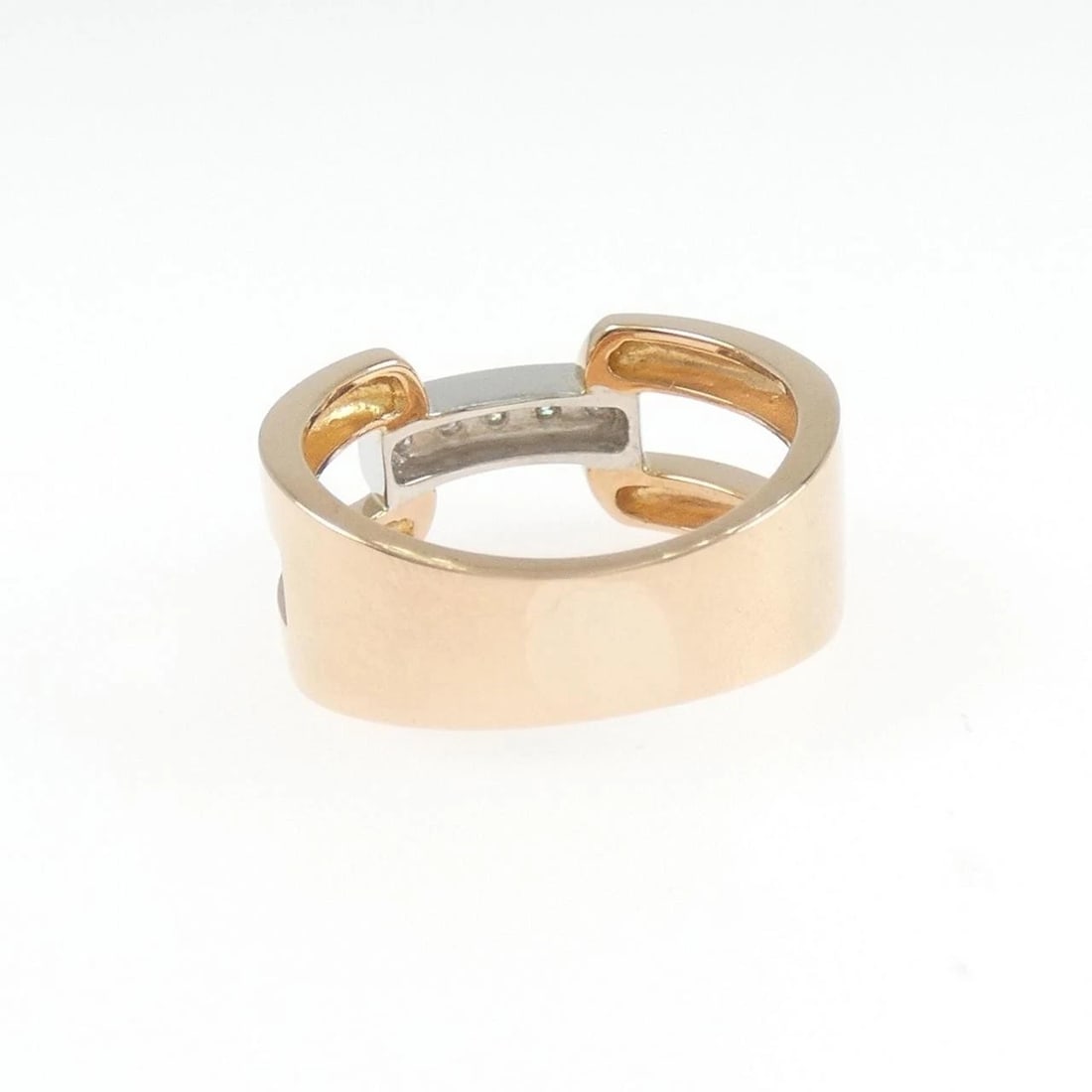 K18PG K18WG DIAMOND RING - 3