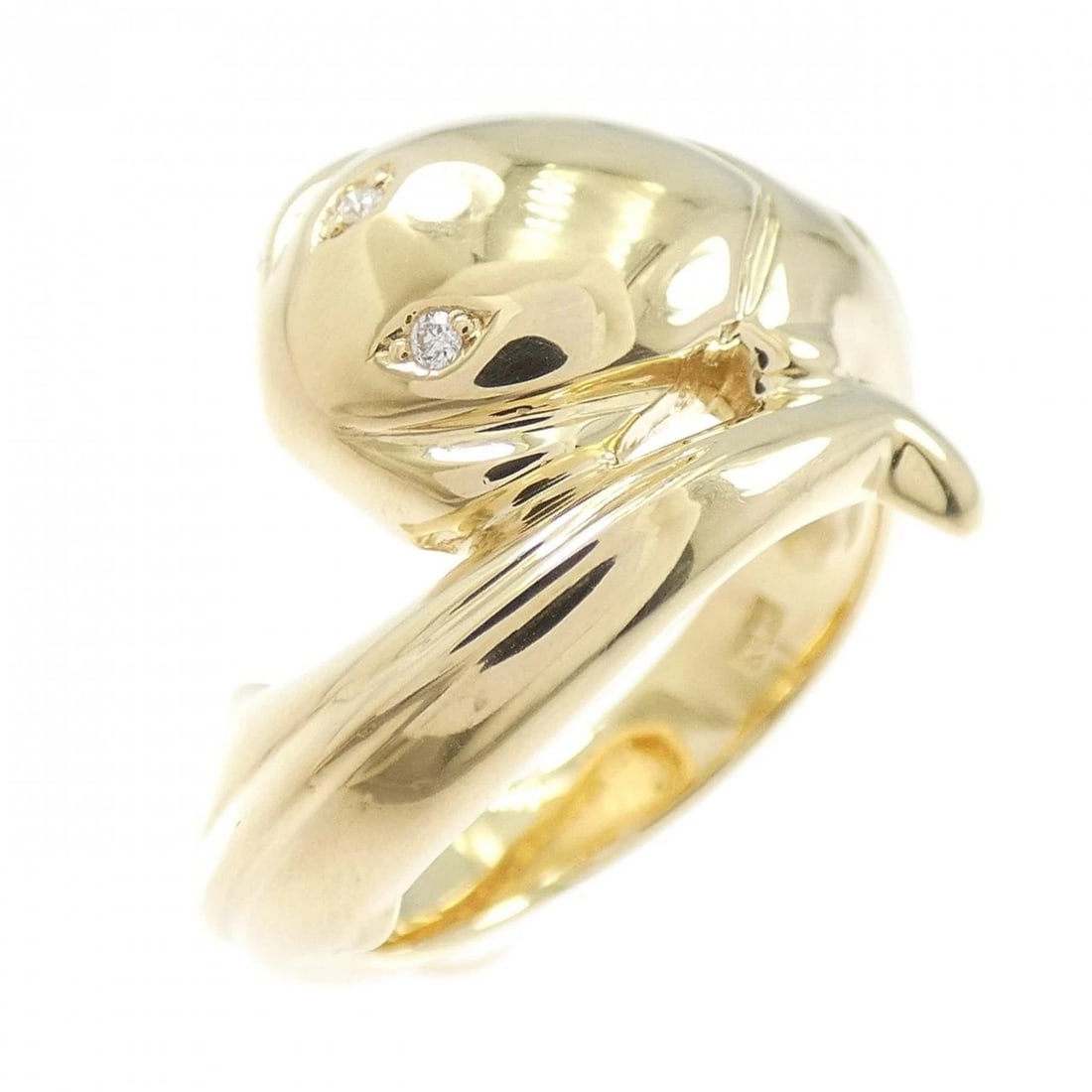 K18YG DIAMOND RING: K18YG Diamond Ring Brand: Unbranded Type: Diamond ring Material: PT900 PT850, Main Stone/Creation Natural Color: yellow gold Size: 6US Accessories: None Accessories Notice: When purchasing