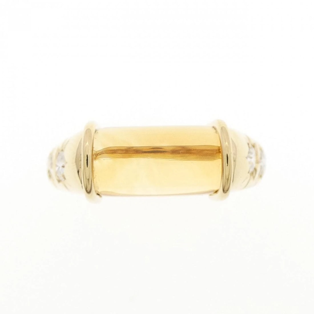 750YG CITRINE RING - 2