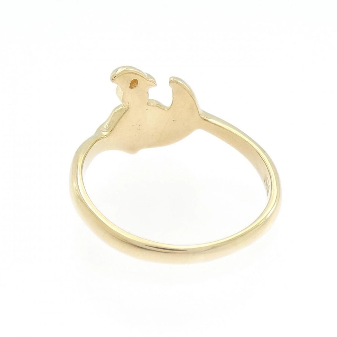 K18YG DIAMOND RING - 3