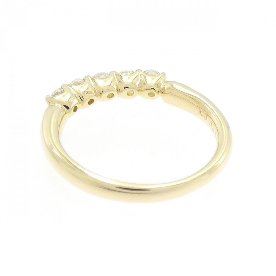 K18YG DIAMOND RING - 3