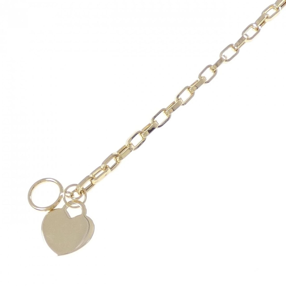 K18YG HEART BRACELET: K18YG Heart Bracelet Brand: Unbranded Type: Bracelet Material: K18 Yellow Gold, Color: yellow gold Size: 18.5cmMax W: 20.4mm Accessories: None Accessories Notice: When purchasing pre-owned