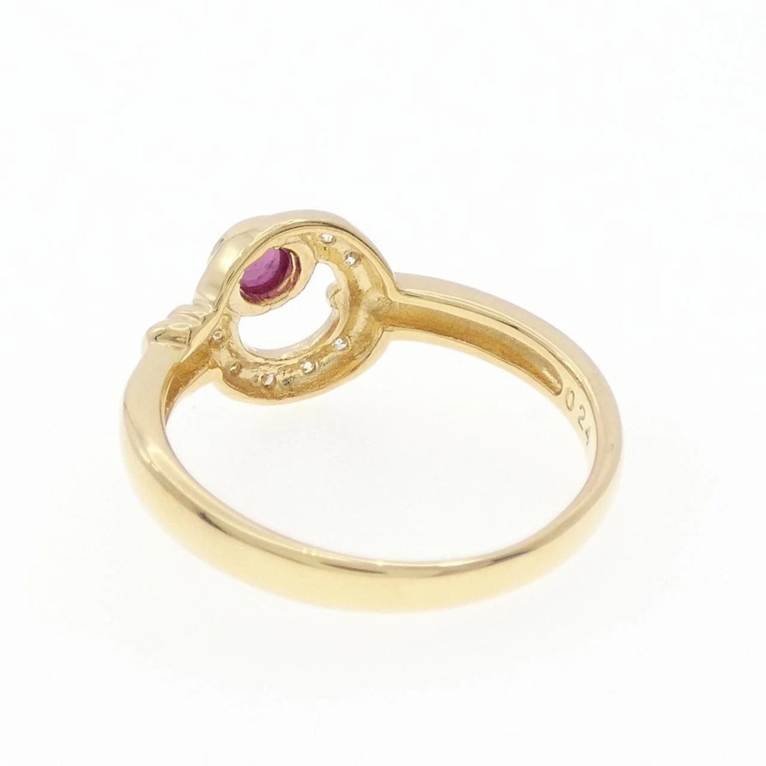 K18YG RUBY RING - 3