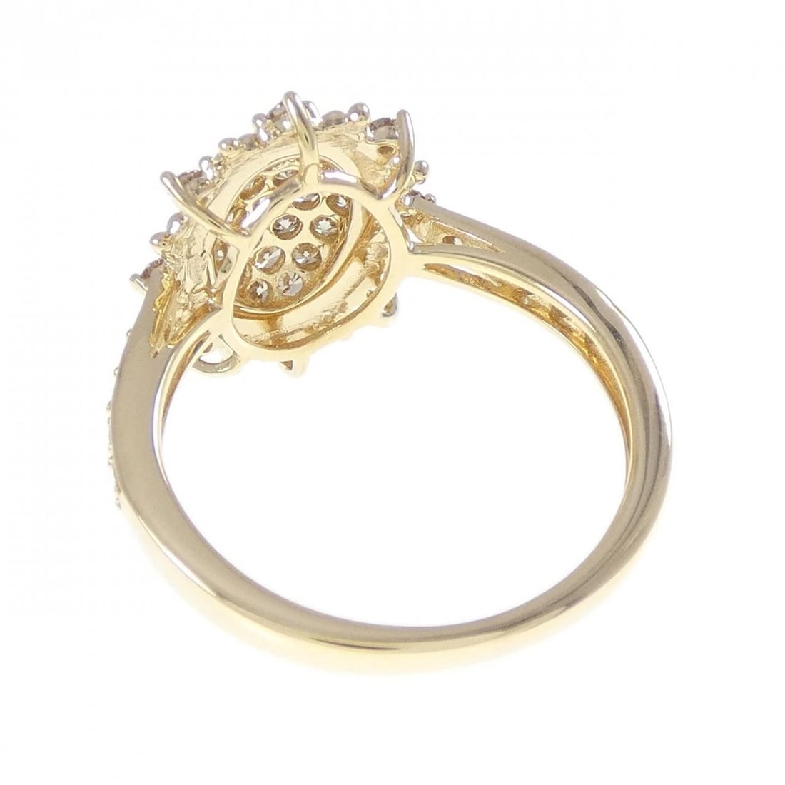 K18YG DIAMOND RING - 3