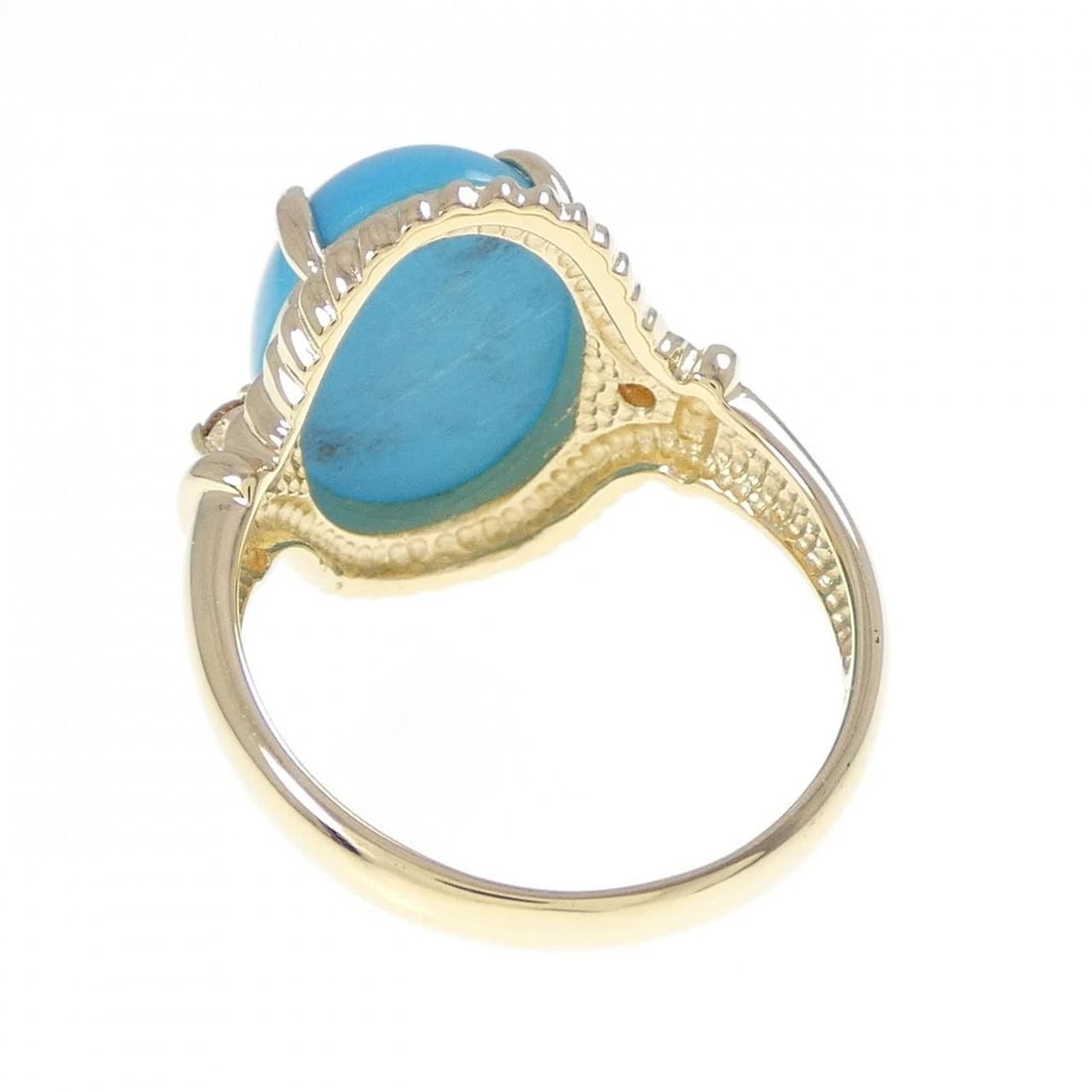 K18YG TURQUOISE RING - 3