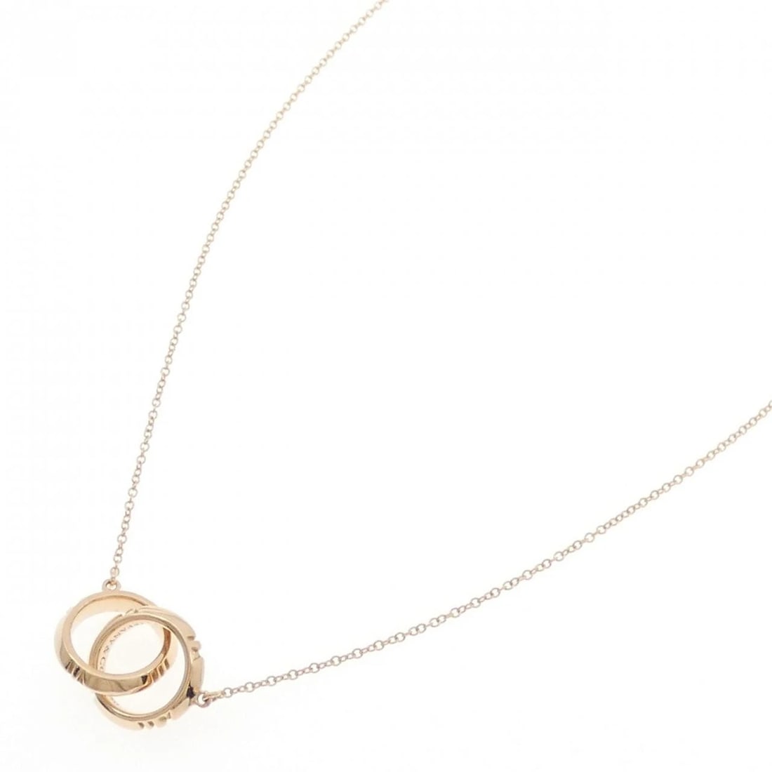 TIFFANY X CLOSED INTERLOCKING NECKLACE - 2