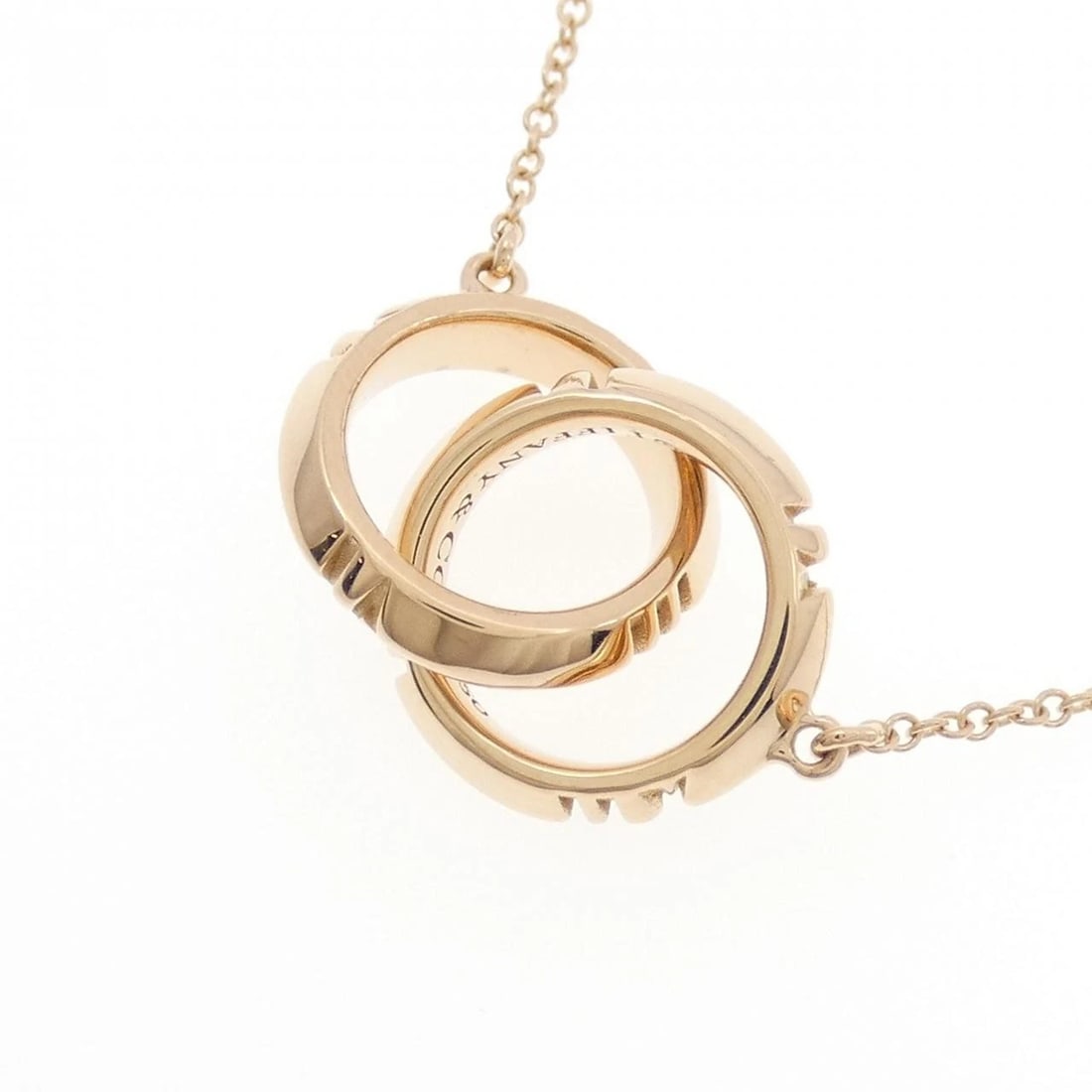 TIFFANY X CLOSED INTERLOCKING NECKLACE - 3