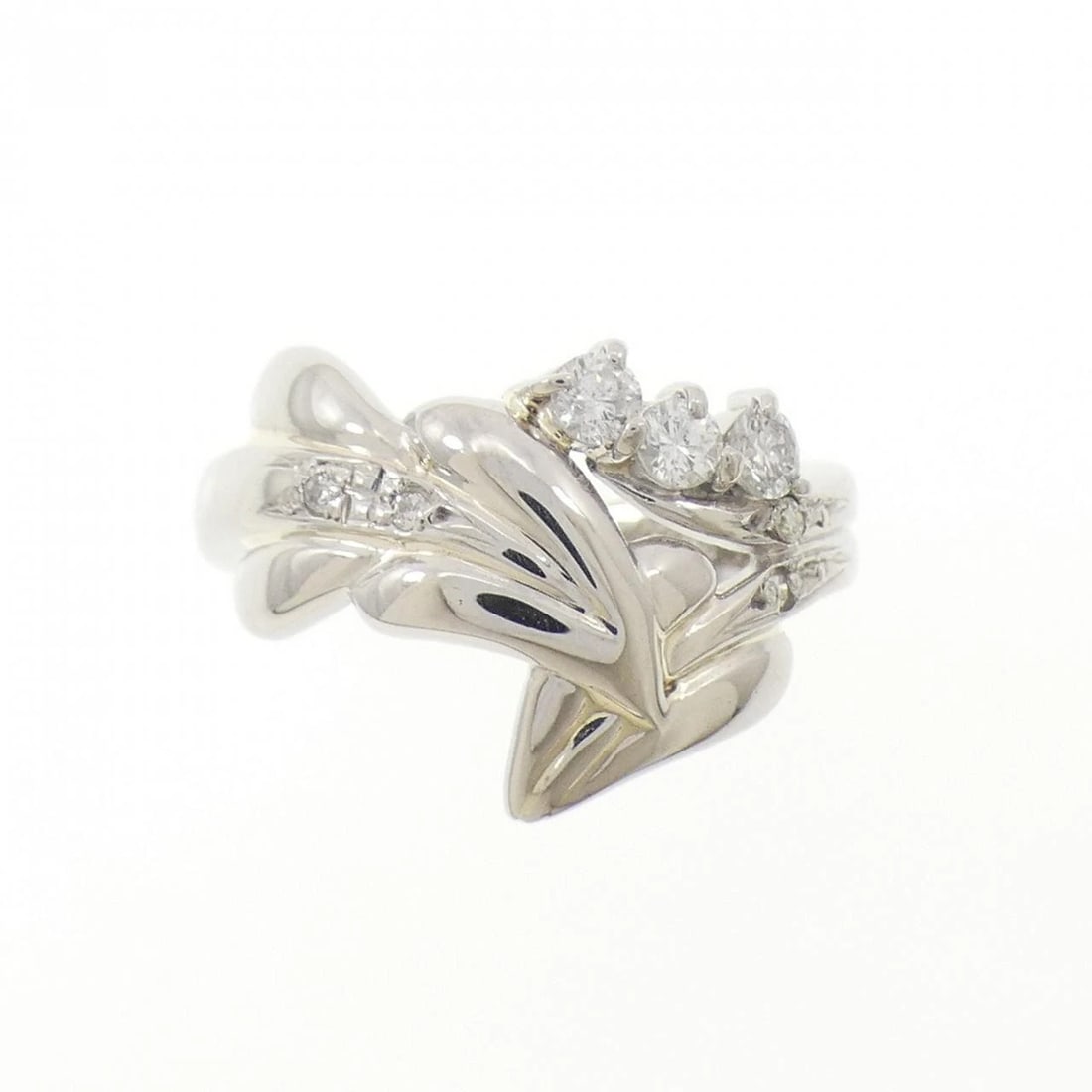 PT900 DIAMOND RING - 2
