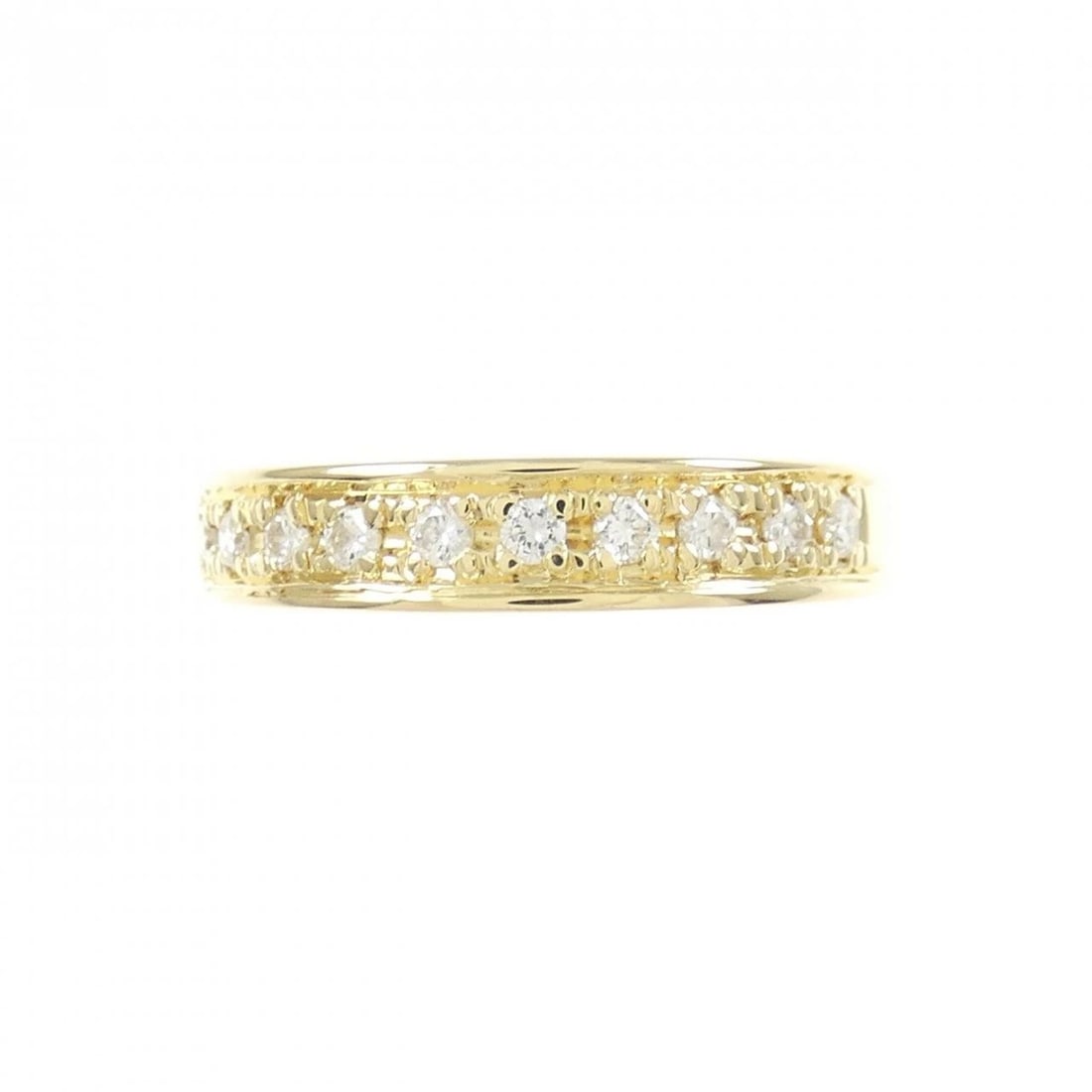 K18YG DIAMOND RING - 2